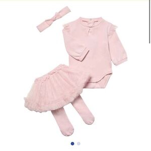 Mayoral Soft Pink Infant Set with Tutu